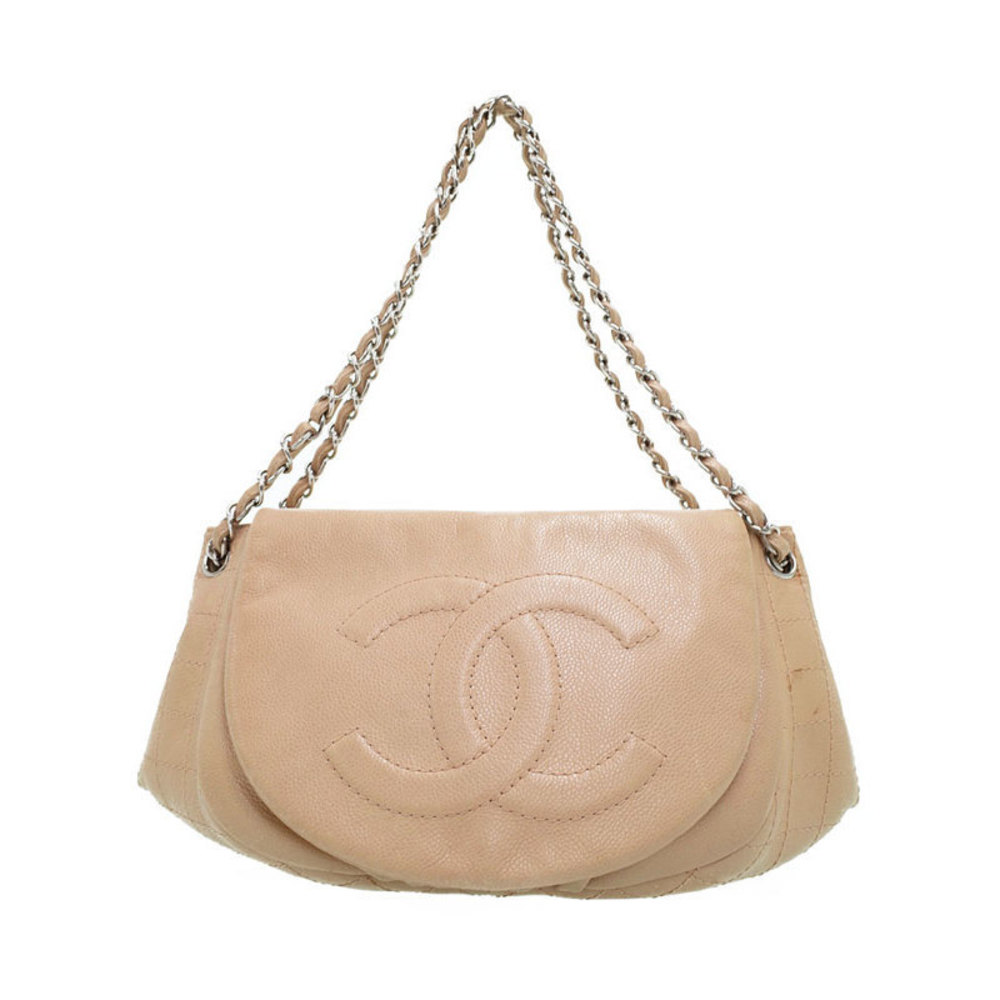 Chanel Half Moon Coco Mark Chain Shoulder Bag